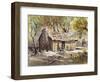 Mark Twain's Cabin-LaVere Hutchings-Framed Giclee Print