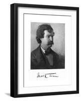 Mark Twain-null-Framed Giclee Print