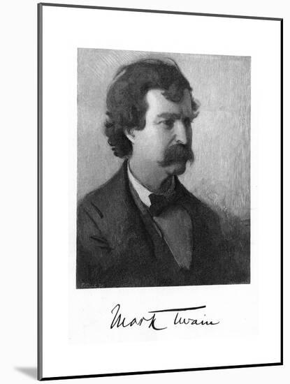 Mark Twain-null-Mounted Giclee Print