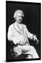 Mark Twain-A.f. Bradley-Mounted Art Print