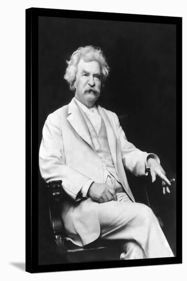 Mark Twain-A.f. Bradley-Stretched Canvas