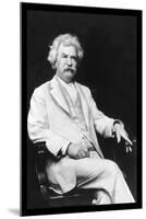 Mark Twain-A.f. Bradley-Mounted Art Print