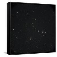 Markarian Chain Galaxies with M84, M86, M87, M88, and M90-Stocktrek Images-Framed Stretched Canvas