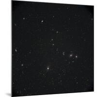 Markarian Chain Galaxies with M84, M86, M87, M88, and M90-Stocktrek Images-Mounted Photographic Print