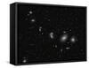 Markarian's Chain Galaxies That Form Part of the Virgo Cluster-null-Framed Stretched Canvas
