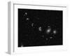 Markarian's Chain Galaxies That Form Part of the Virgo Cluster-null-Framed Photographic Print