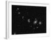 Markarian's Chain Galaxies That Form Part of the Virgo Cluster-null-Framed Photographic Print