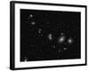 Markarian's Chain Galaxies That Form Part of the Virgo Cluster-null-Framed Photographic Print