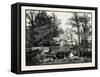 Markeaton Bridge, Uk. Markeaton Is a Village Within Derby in the East Midlands of England-null-Framed Stretched Canvas