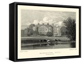 Markeaton Hall-J.p. Neale-Framed Stretched Canvas