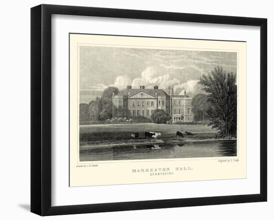 Markeaton Hall-J.p. Neale-Framed Art Print