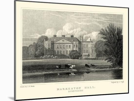 Markeaton Hall-J.p. Neale-Mounted Art Print