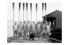 Penn State Row Team, 1914-Marker David-Framed Art Print