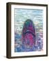 Marker Shark-JoeBakal-Framed Art Print