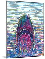 Marker Shark-JoeBakal-Mounted Art Print