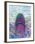 Marker Shark-JoeBakal-Framed Art Print