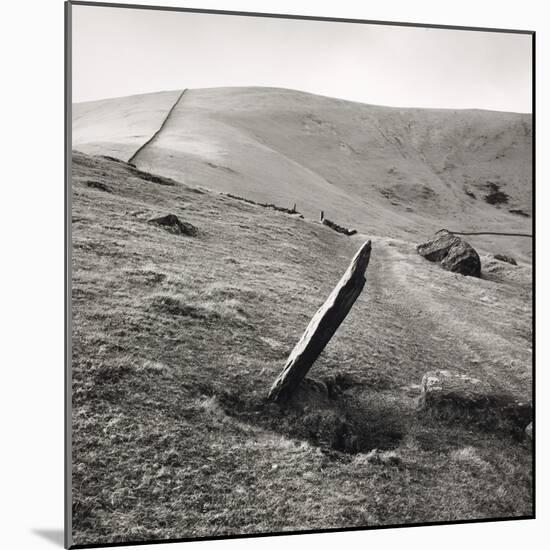 Markerstone, Old Harlech To London Road, Wales 1976-Fay Godwin-Mounted Giclee Print