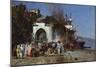 Market Along Bosphorus-Alberto Pasini-Mounted Giclee Print