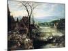 Market and Bleaching Ground, 1620-22-Joos de Momper-Mounted Giclee Print