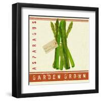 Market Asparagus-Lola Bryant-Framed Art Print