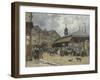 Market at Trouville; Marche a Trouville, 1878-Eugene Louis Boudin-Framed Giclee Print