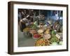 Market, Barastagi, Main Town in the Karo Highlands, North Sumatra, Sumatra, Indonesia-Robert Francis-Framed Photographic Print