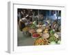 Market, Barastagi, Main Town in the Karo Highlands, North Sumatra, Sumatra, Indonesia-Robert Francis-Framed Photographic Print