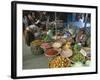 Market, Barastagi, Main Town in the Karo Highlands, North Sumatra, Sumatra, Indonesia-Robert Francis-Framed Photographic Print