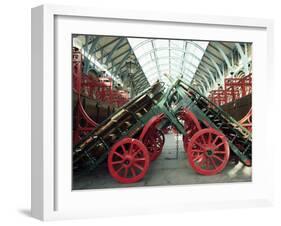 Market Barrows in Covent Garden Before Re-Development, London, England, United Kingdom-Adam Woolfitt-Framed Photographic Print