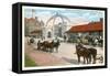 Market Buildings, Ft. Wayne, Indiana-null-Framed Stretched Canvas