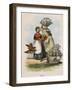 Market, C1845-Robert Kent Thomas-Framed Giclee Print