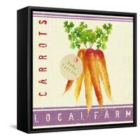 Market Carrots-Lola Bryant-Framed Stretched Canvas