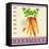 Market Carrots-Lola Bryant-Framed Stretched Canvas