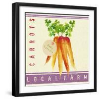 Market Carrots-Lola Bryant-Framed Art Print