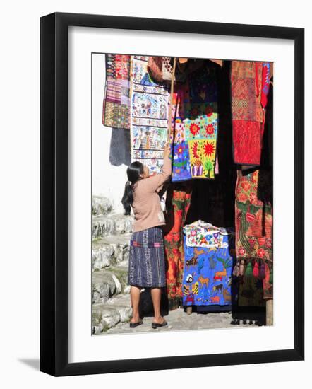 Market, Chichicastenango, Guatemala, Central America-Wendy Connett-Framed Photographic Print