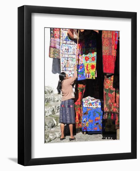 Market, Chichicastenango, Guatemala, Central America-Wendy Connett-Framed Premium Photographic Print