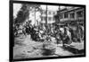 Market, Cholon, Saigon, Vietnam, 20th Century-null-Framed Giclee Print