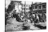 Market, Cholon, Saigon, Vietnam, 20th Century-null-Stretched Canvas