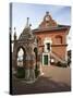 Market Cross and Shire Hall on Market Hill, Woodbridge, Suffolk, England, United Kingdom, Europe-Mark Sunderland-Stretched Canvas