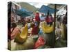 Market, Cuzco, Peru, South America-Oliviero Olivieri-Stretched Canvas