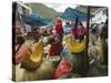 Market, Cuzco, Peru, South America-Oliviero Olivieri-Stretched Canvas