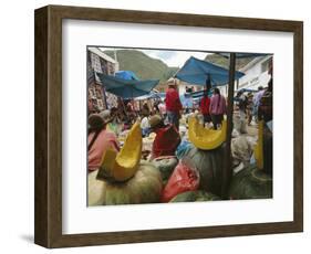 Market, Cuzco, Peru, South America-Oliviero Olivieri-Framed Photographic Print