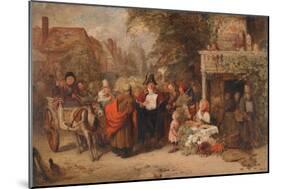 Market Day, 1856 (Oil on Panel)-George Bernard O'neill-Mounted Giclee Print