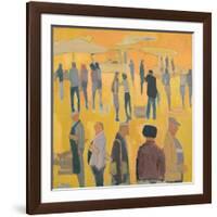 Market Day, 2017-Michael G. Clark-Framed Giclee Print