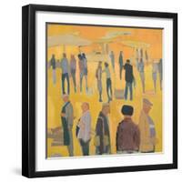 Market Day, 2017-Michael G. Clark-Framed Giclee Print