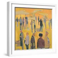 Market Day, 2017-Michael G. Clark-Framed Giclee Print