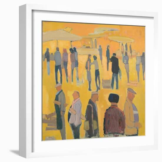 Market Day, 2017-Michael G. Clark-Framed Giclee Print