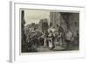 Market-Day in Florence-Edwin Buckman-Framed Giclee Print