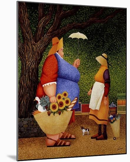 Market Day-Lowell Herrero-Mounted Art Print