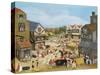 Market Day-Margaret Loxton-Stretched Canvas